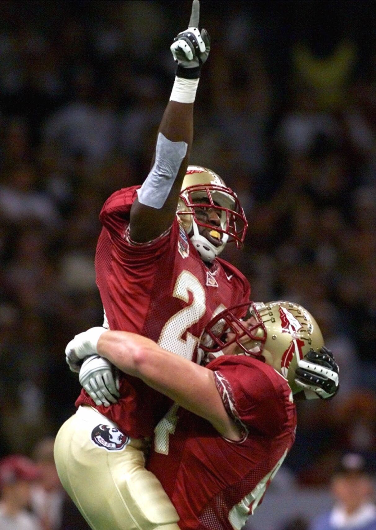 2000: Florida State holds off Virginia Tech in Sugar Bowl to win national title